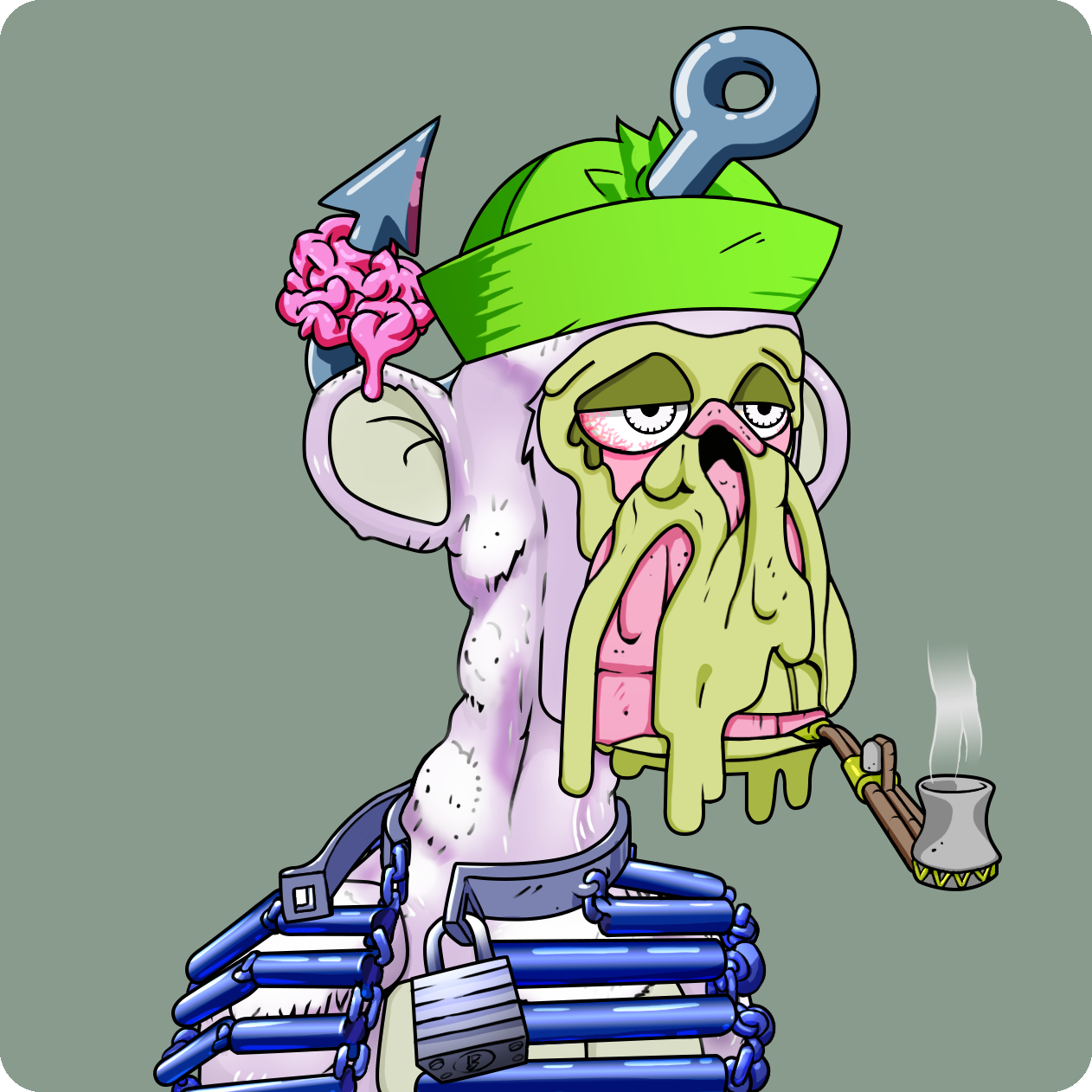 Yuga Labs - Mutant Ape Yacht Club - NFT # 2164