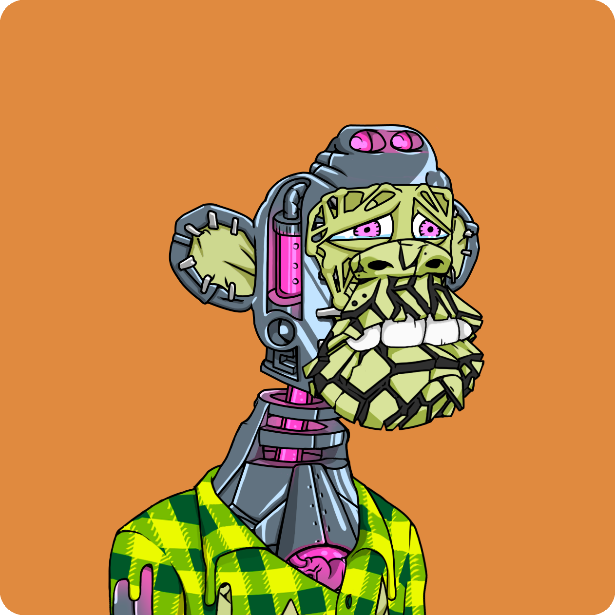 Yuga Labs - Mutant Ape Yacht Club - NFT # 9366