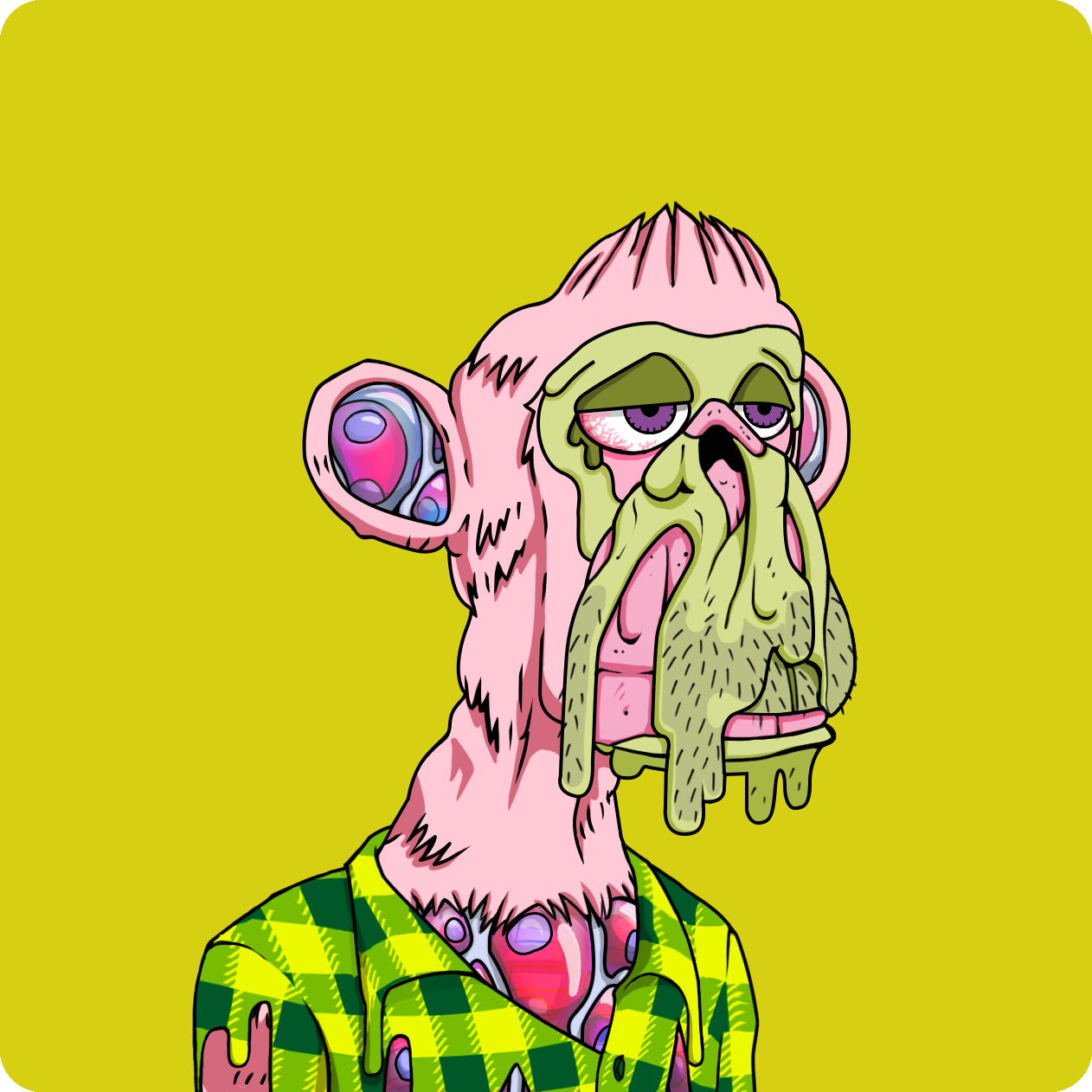 Yuga Labs - Mutant Ape Yacht Club - NFT # 12092