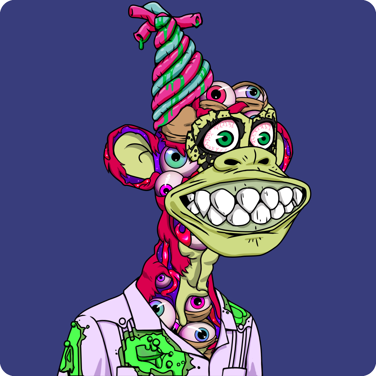 Yuga Labs - Mutant Ape Yacht Club - NFT # 13542