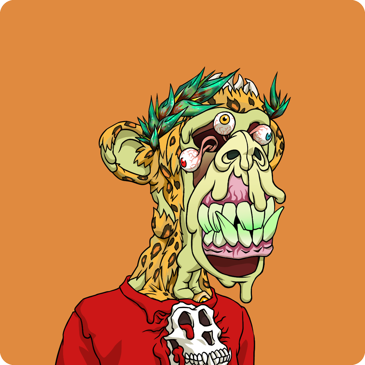 Yuga Labs - Mutant Ape Yacht Club - NFT # 9786