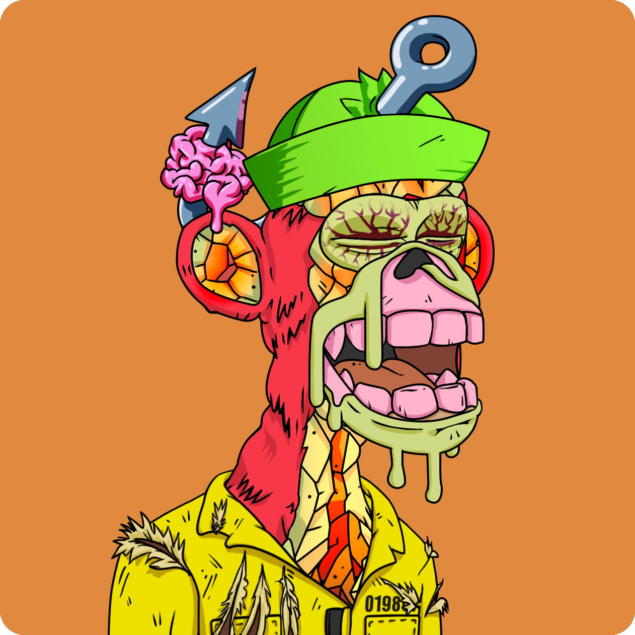 Yuga Labs - Mutant Ape Yacht Club - NFT # 3666