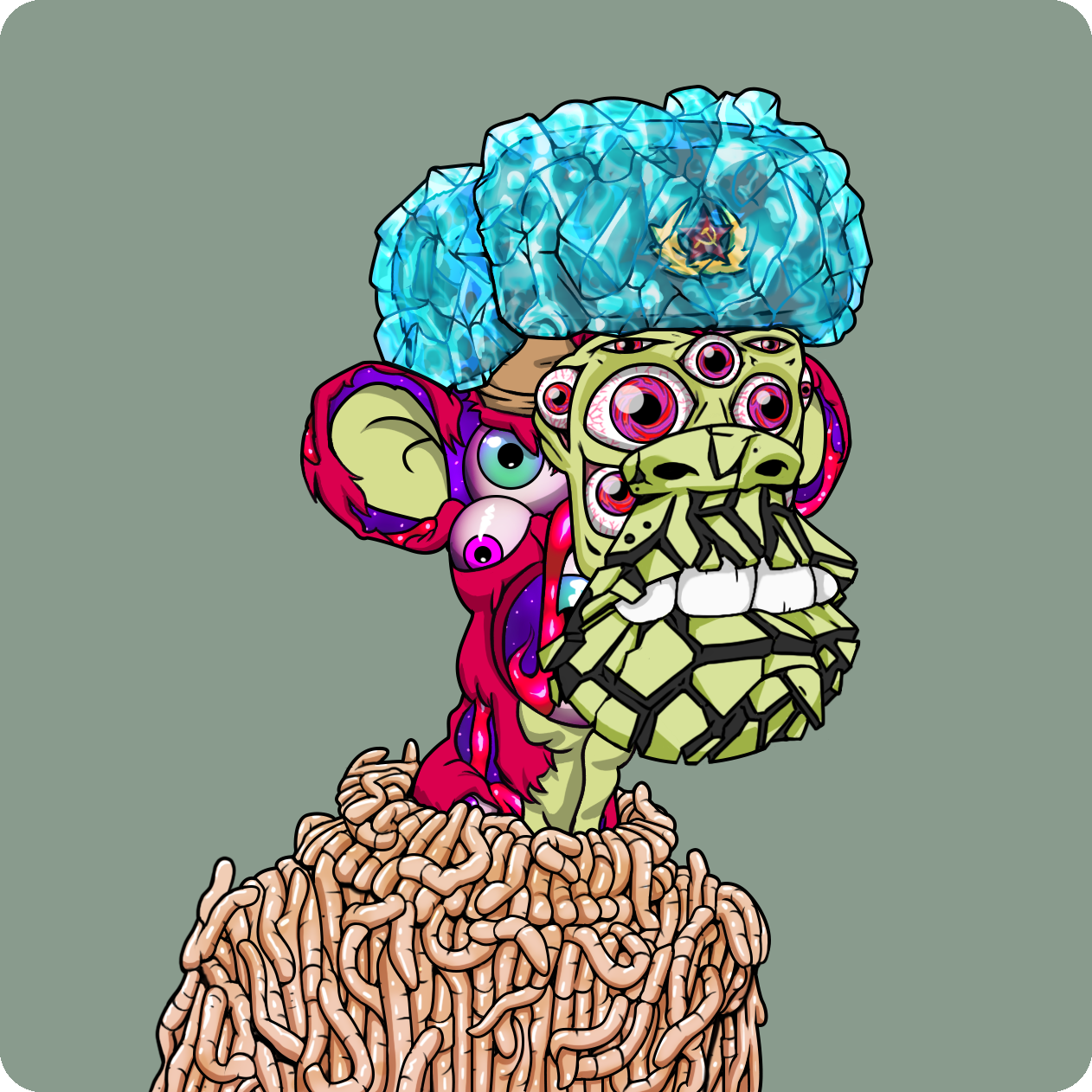 Yuga Labs - Mutant Ape Yacht Club - NFT # 9285