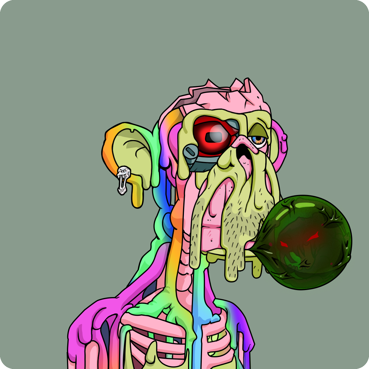 Yuga Labs - Mutant Ape Yacht Club - NFT # 28722