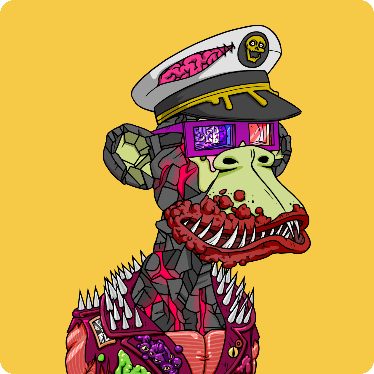 Yuga Labs - Mutant Ape Yacht Club - NFT # 8225