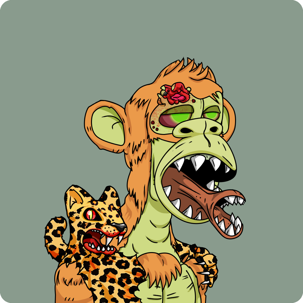 Yuga Labs - Mutant Ape Yacht Club - NFT # 19180