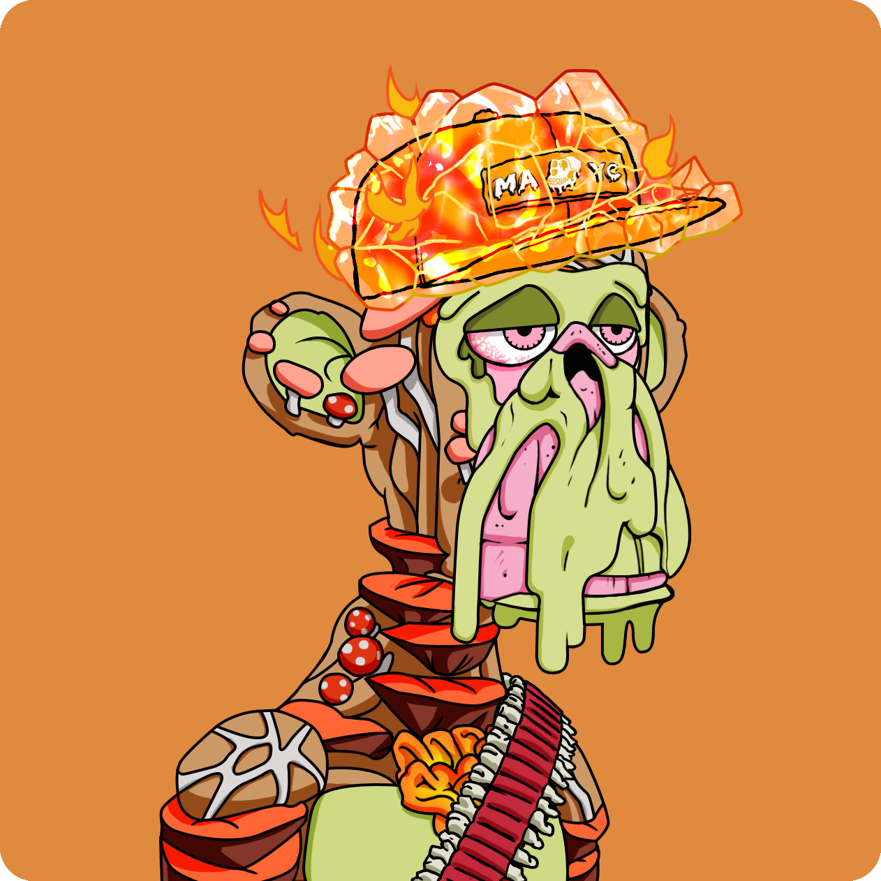 Yuga Labs - Mutant Ape Yacht Club - NFT # 21448