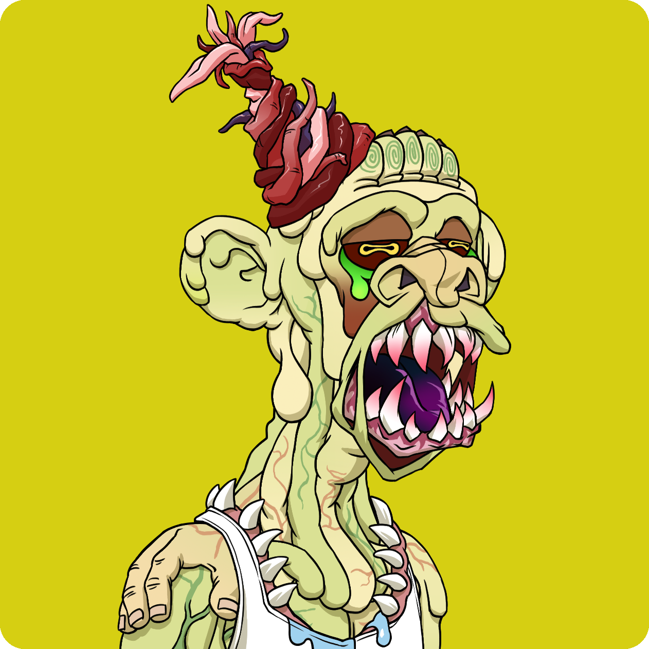 Yuga Labs - Mutant Ape Yacht Club - NFT # 6611