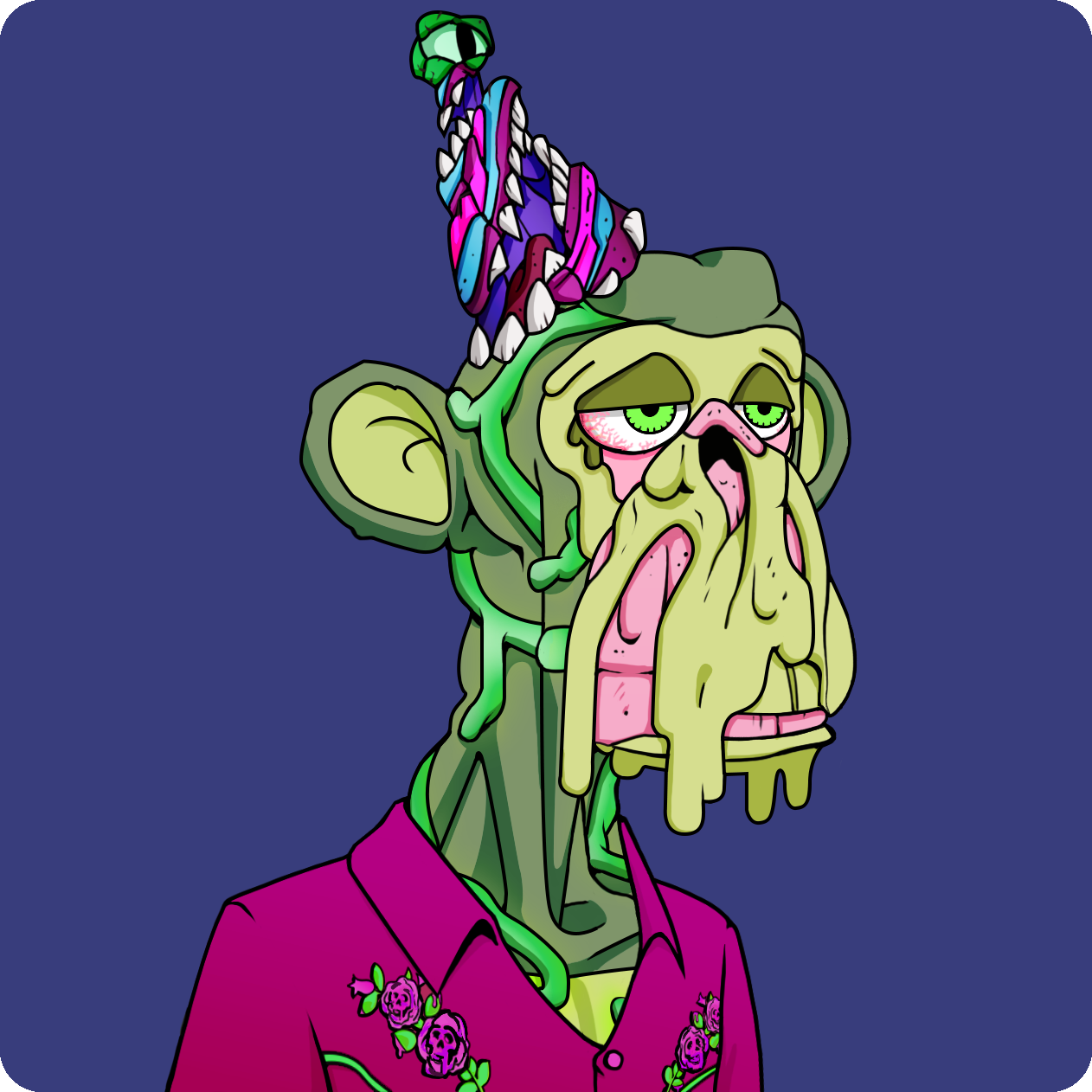 Yuga Labs - Mutant Ape Yacht Club - NFT # 9664