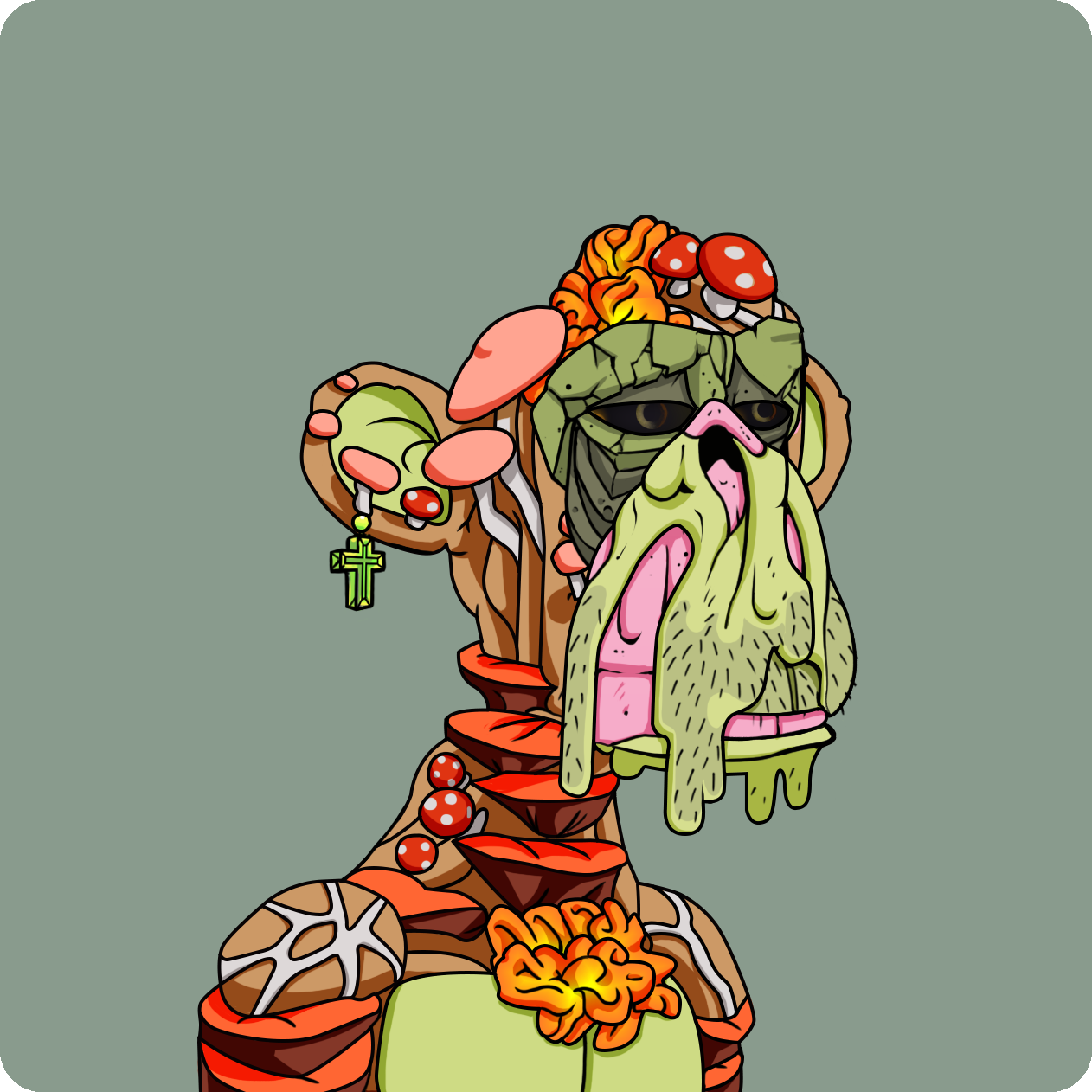 Yuga Labs - Mutant Ape Yacht Club - NFT # 7406