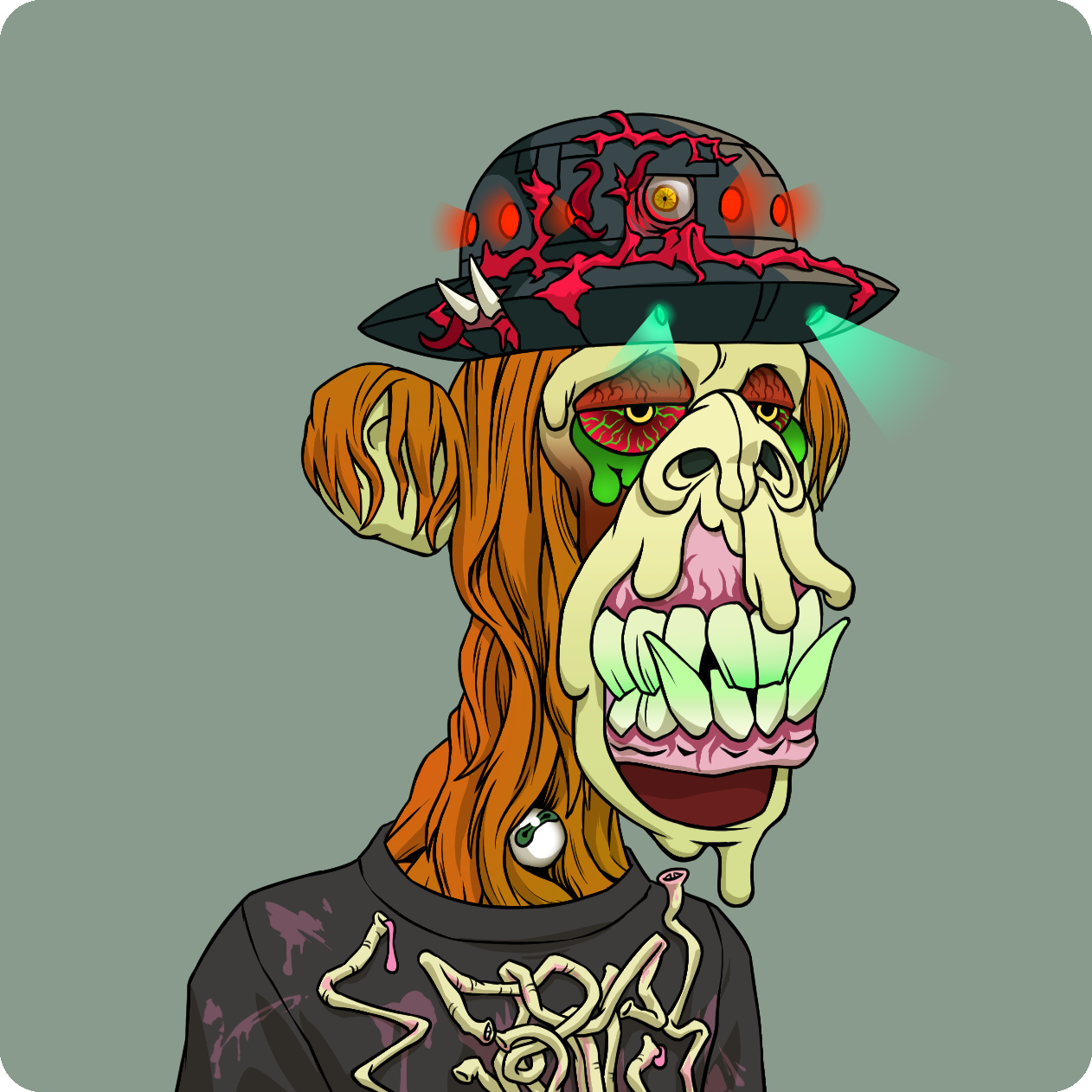 Yuga Labs - Mutant Ape Yacht Club - NFT # 5889