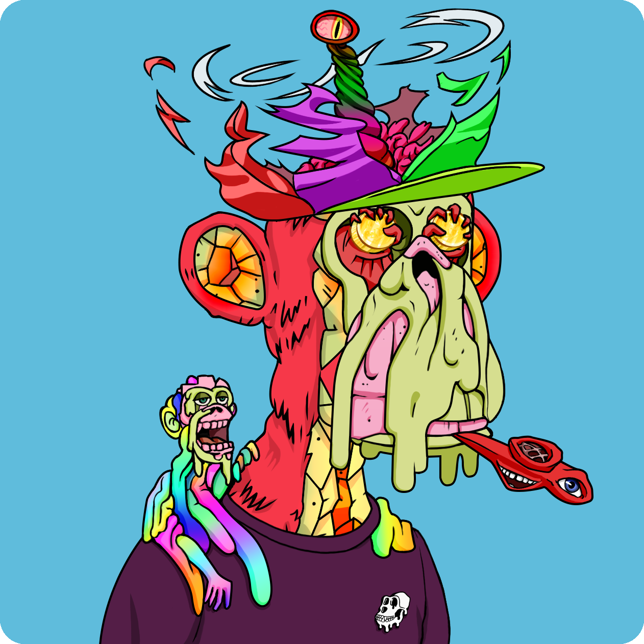 Yuga Labs - Mutant Ape Yacht Club - NFT # 633