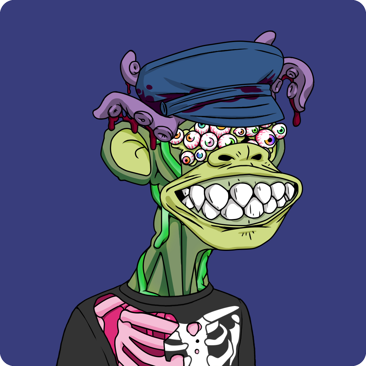 Yuga Labs - Mutant Ape Yacht Club - NFT # 7794