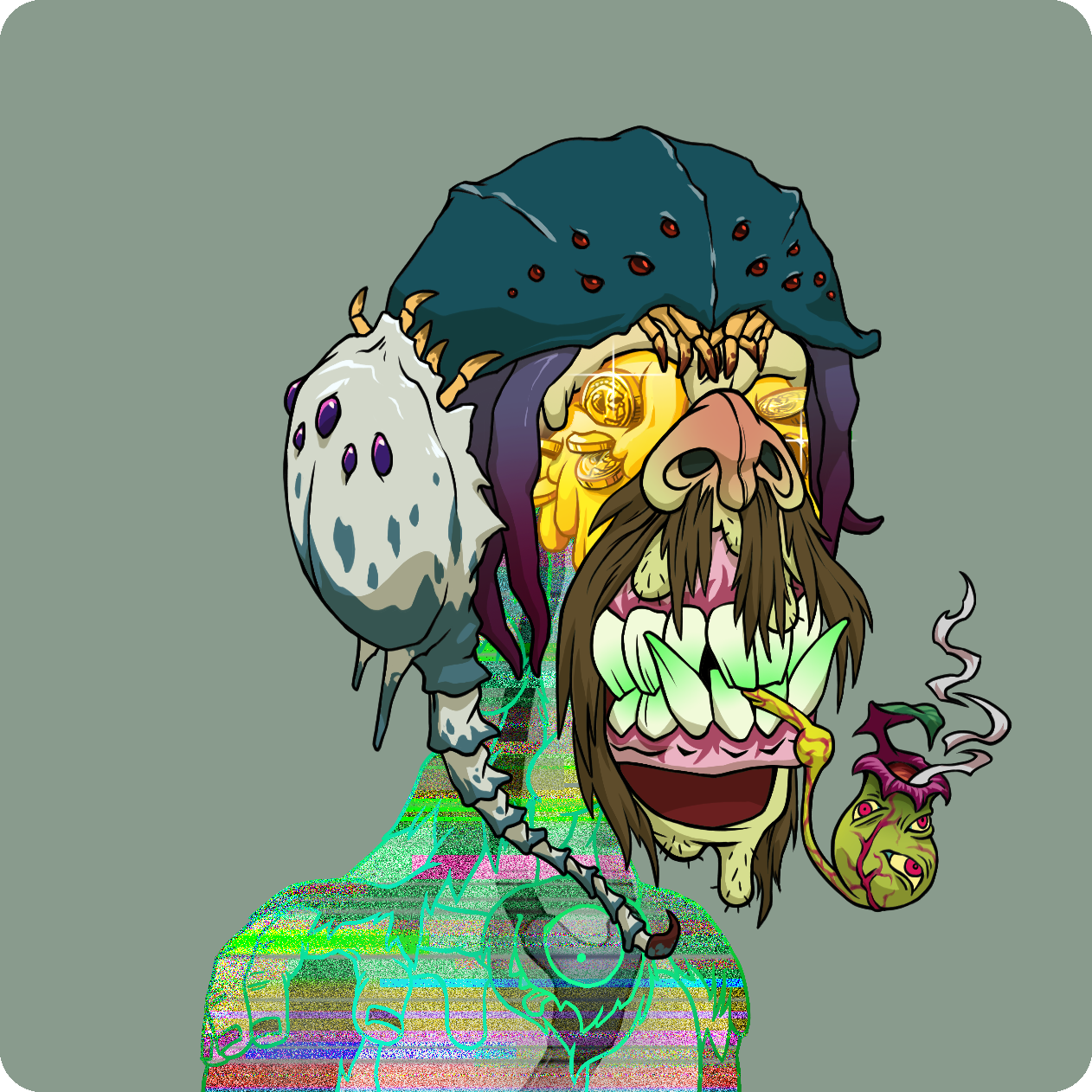 Yuga Labs - Mutant Ape Yacht Club - NFT # 1362