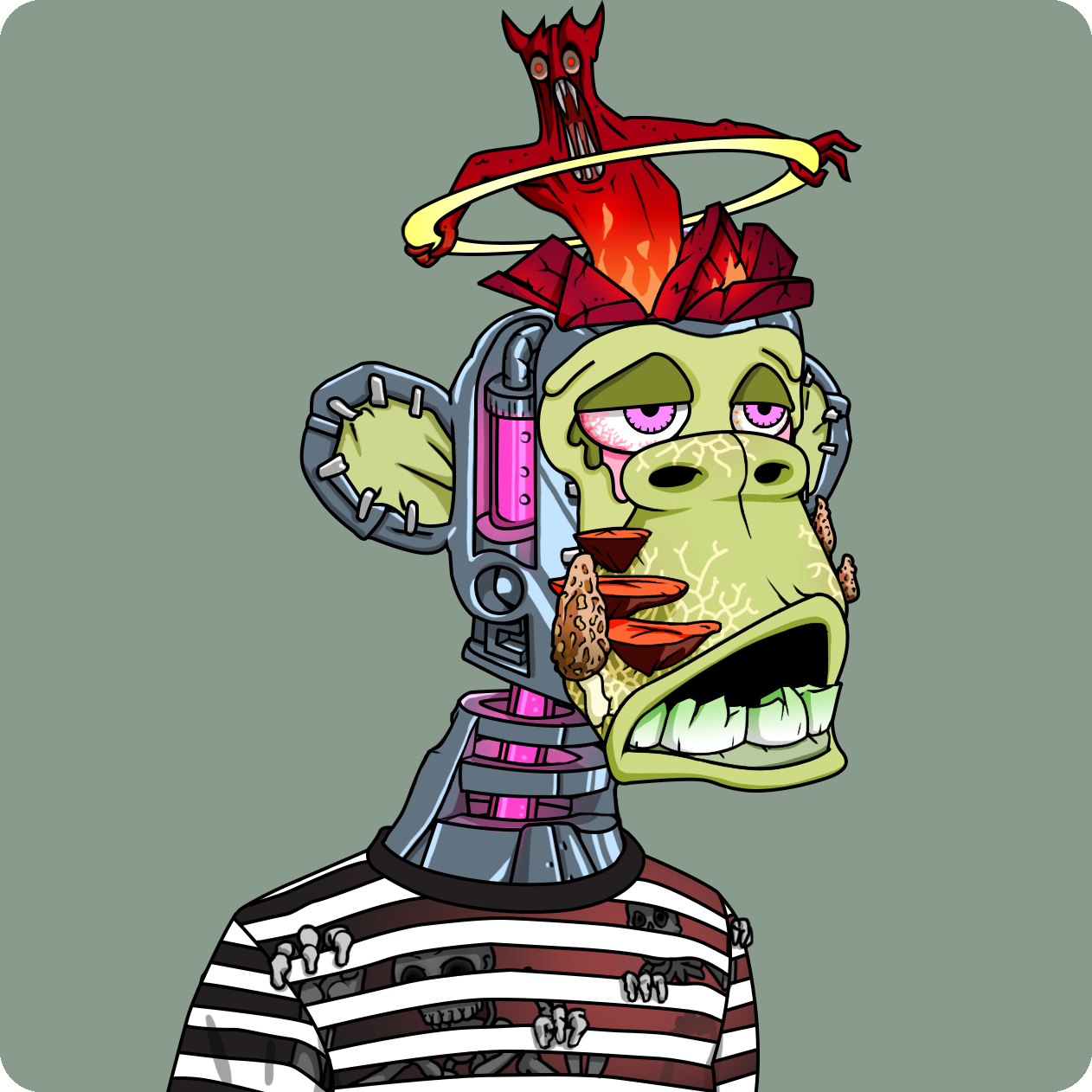 Yuga Labs - Mutant Ape Yacht Club - NFT # 23068