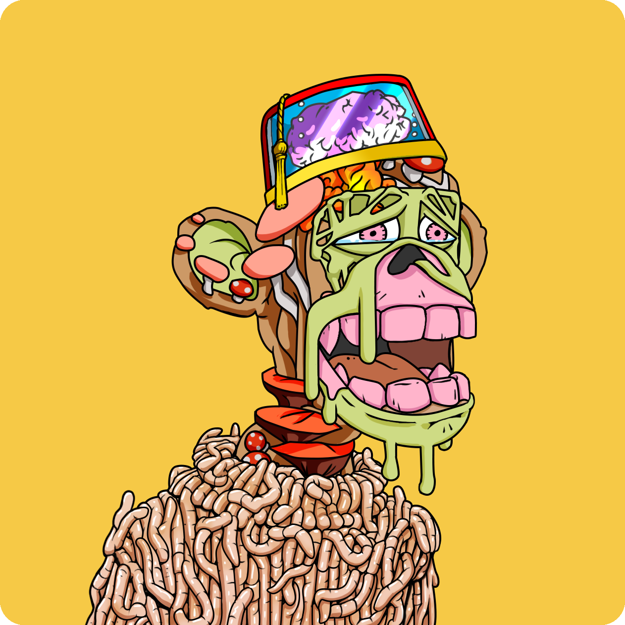 Yuga Labs - Mutant Ape Yacht Club - NFT # 21204