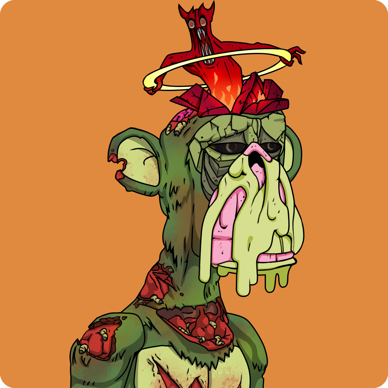 Yuga Labs - Mutant Ape Yacht Club - NFT # 14060