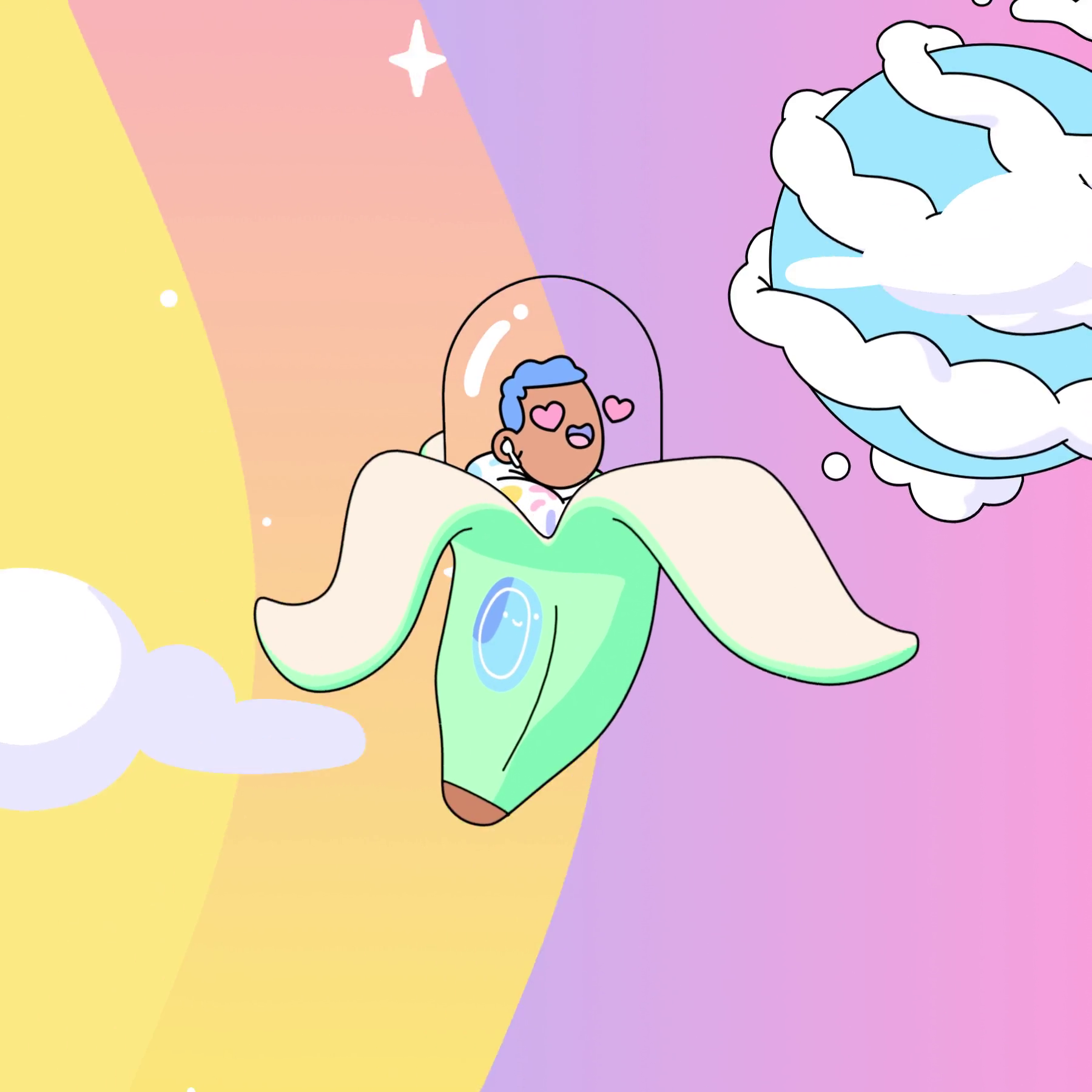 The Doodles Founders - Space Doodles - Space Doodle #9823 - NFT # 9823