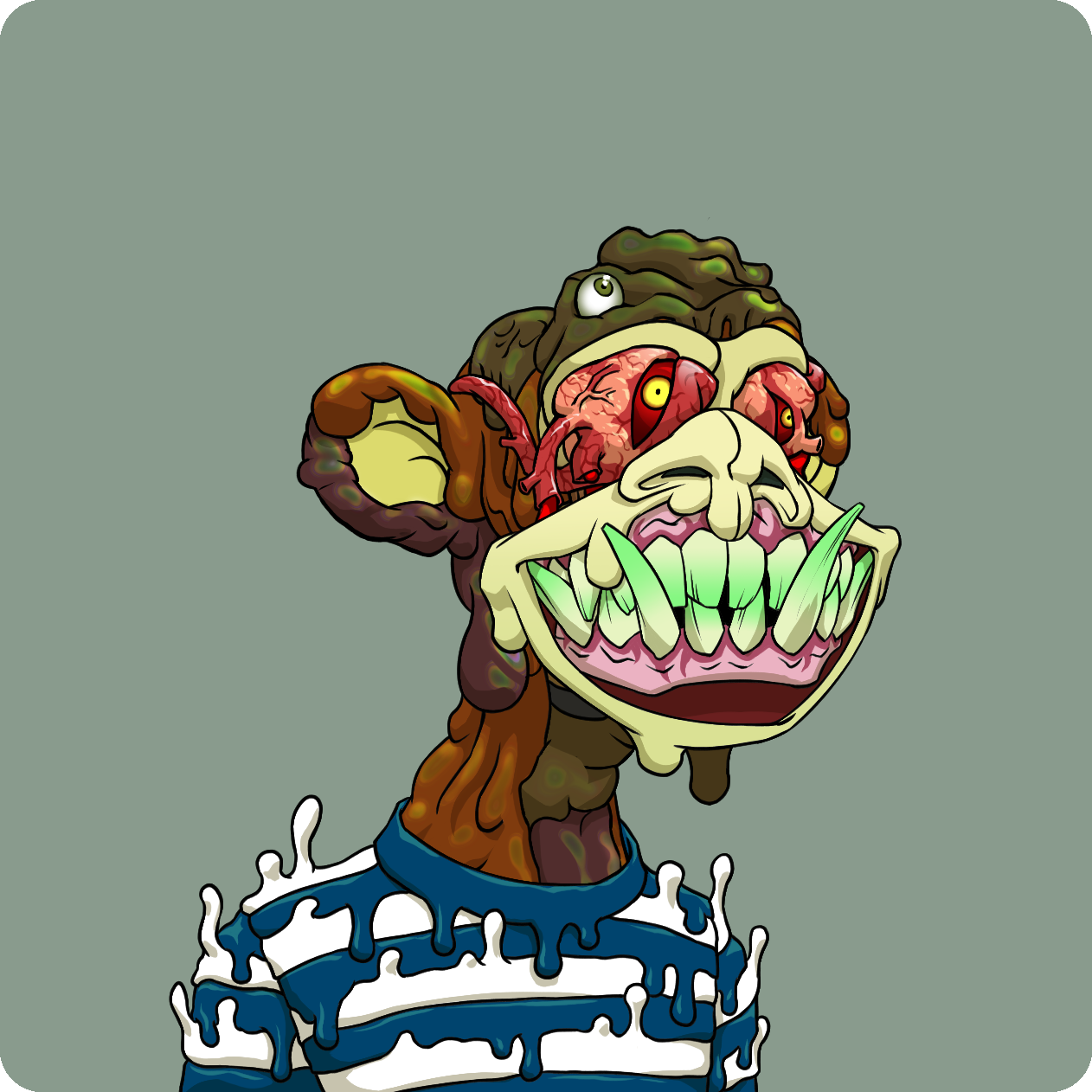 Yuga Labs - Mutant Ape Yacht Club - NFT # 8479