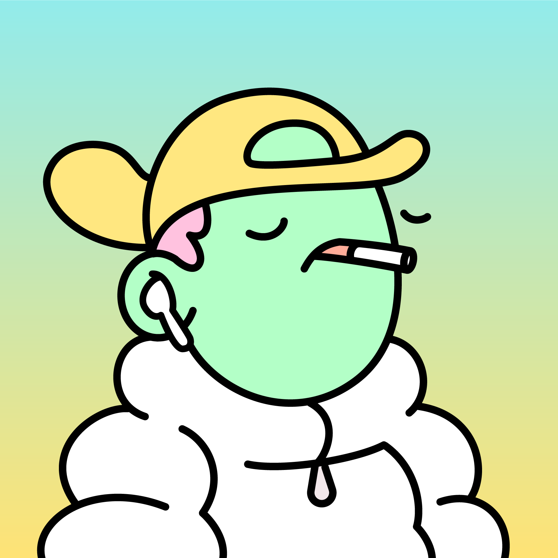 The Doodles Founders - Doodles - Doodle #7619 - NFT # 7619