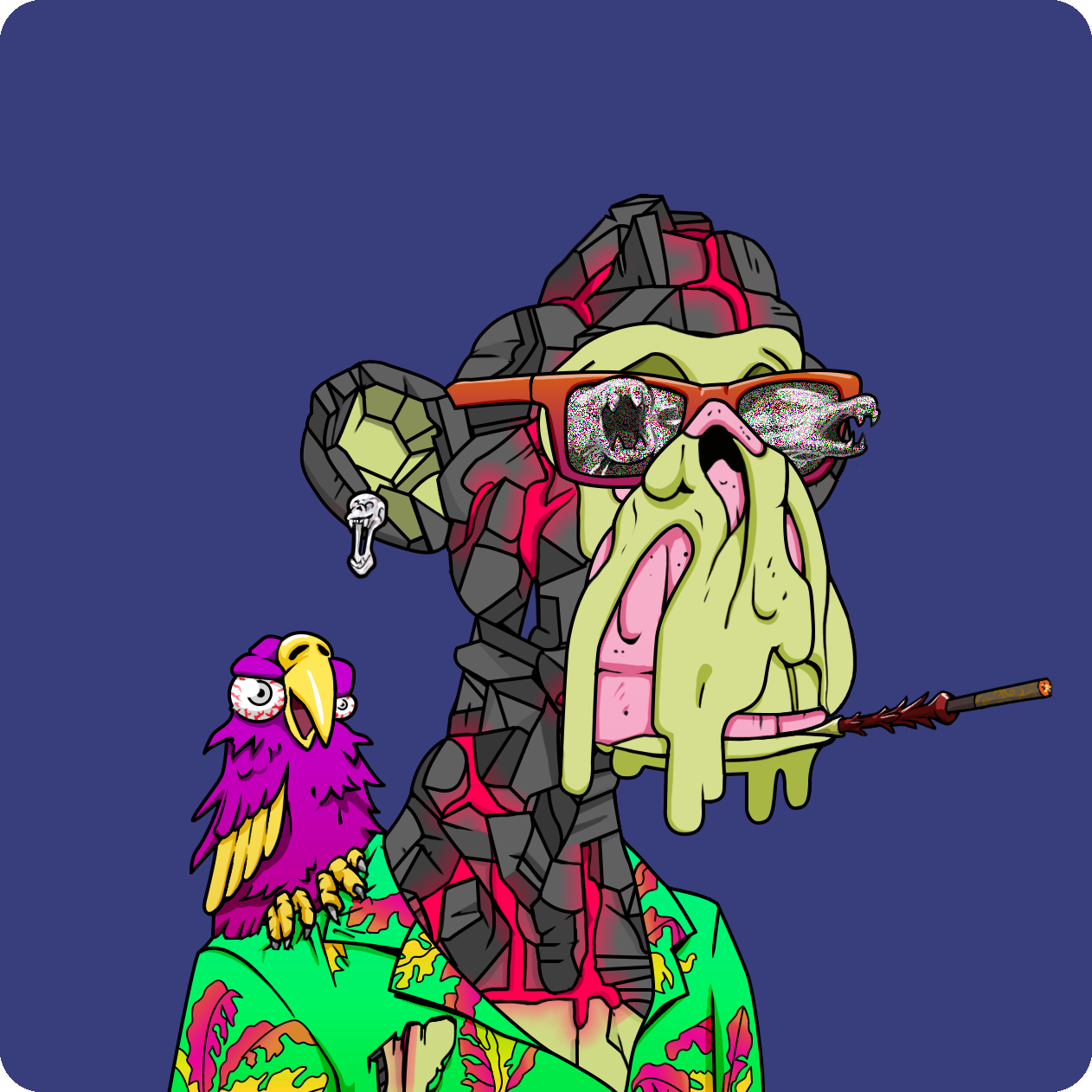 Yuga Labs - Mutant Ape Yacht Club - NFT # 23842