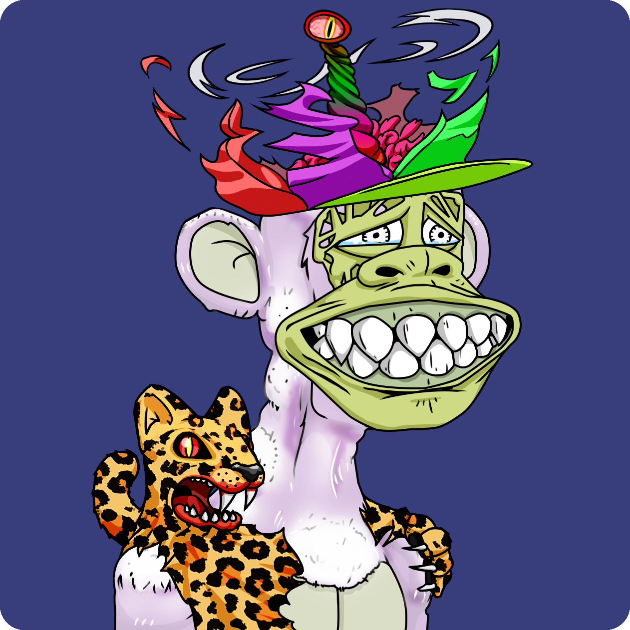 Yuga Labs - Mutant Ape Yacht Club - NFT # 28054