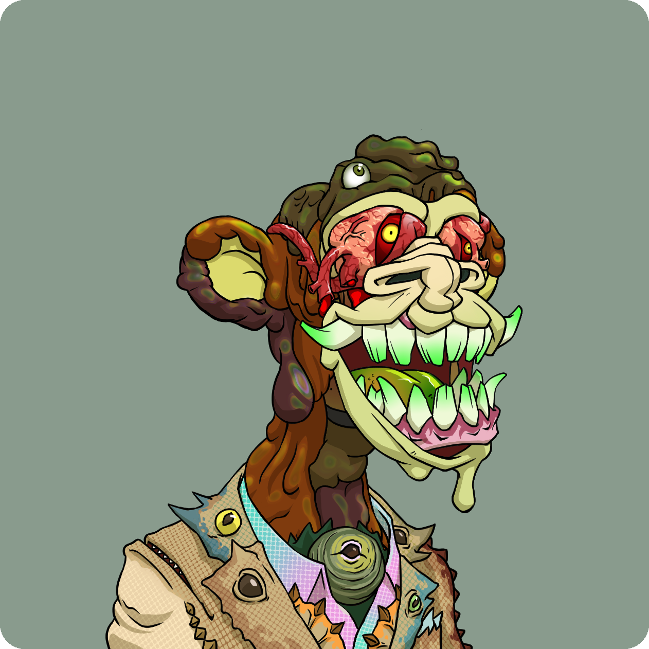 Yuga Labs - Mutant Ape Yacht Club - NFT # 2835