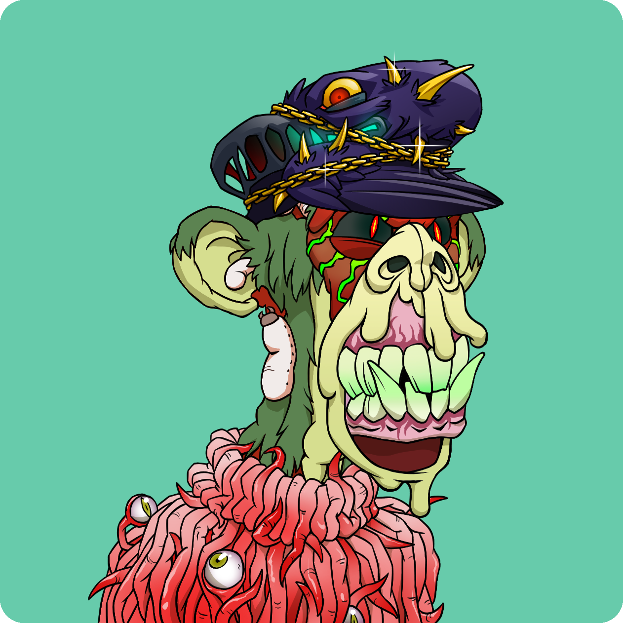 Yuga Labs - Mutant Ape Yacht Club - NFT # 9024