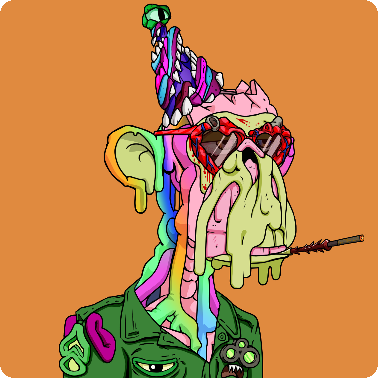 Yuga Labs - Mutant Ape Yacht Club - NFT # 19486