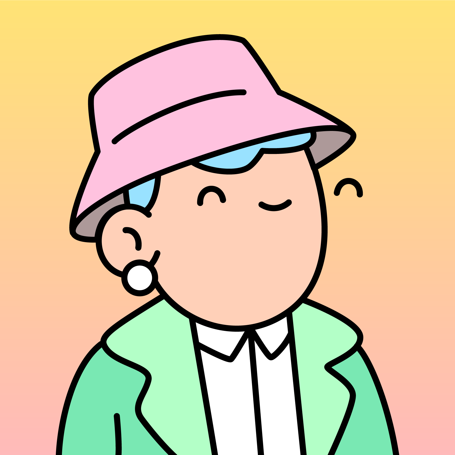 The Doodles Founders - Doodles - Doodle #9516 - NFT # 9516