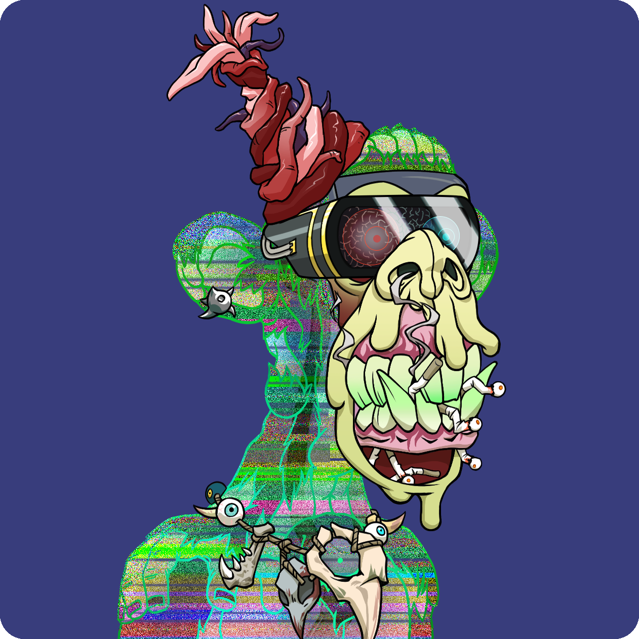 Yuga Labs - Mutant Ape Yacht Club - NFT # 19035