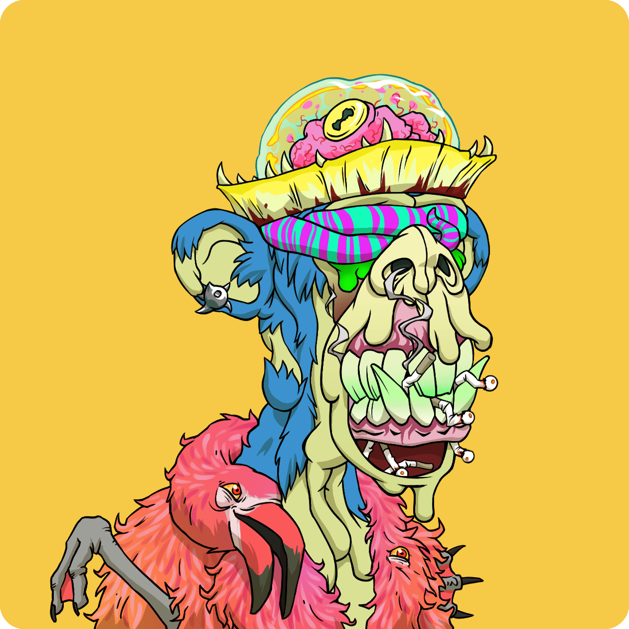 Yuga Labs - Mutant Ape Yacht Club - NFT # 27941