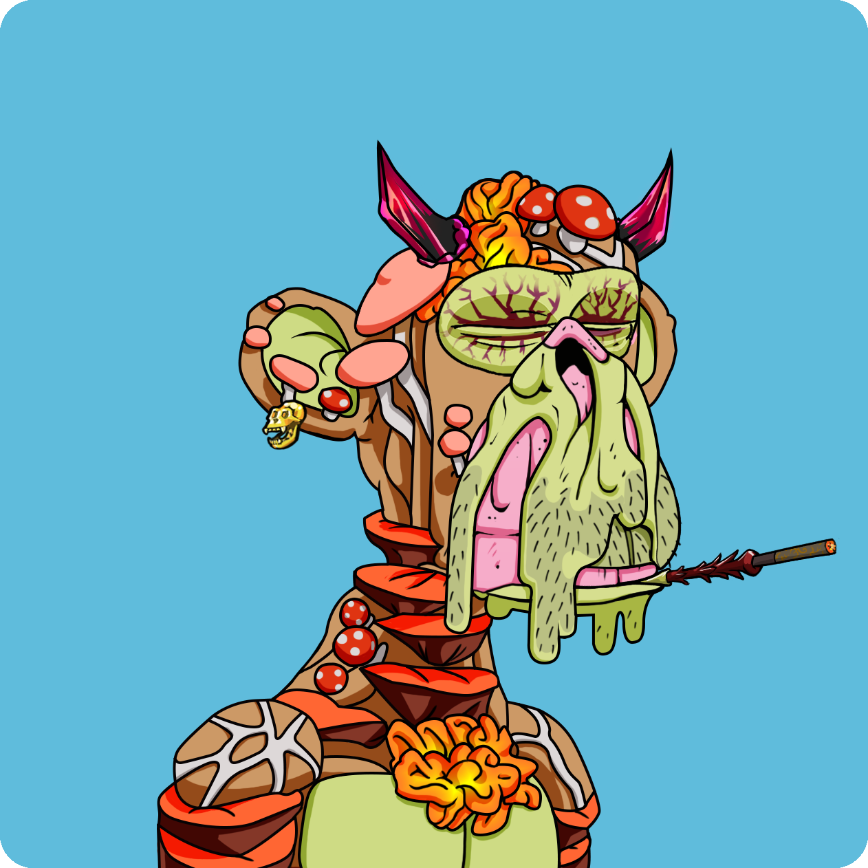 Yuga Labs - Mutant Ape Yacht Club - NFT # 14516