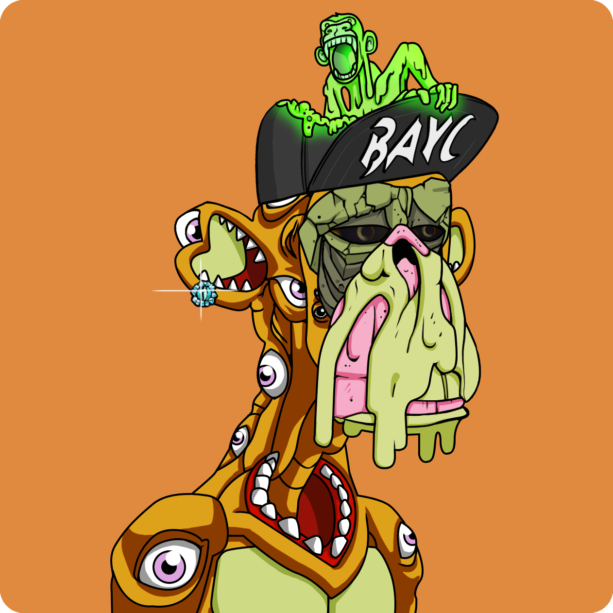 Yuga Labs - Mutant Ape Yacht Club - NFT # 5349