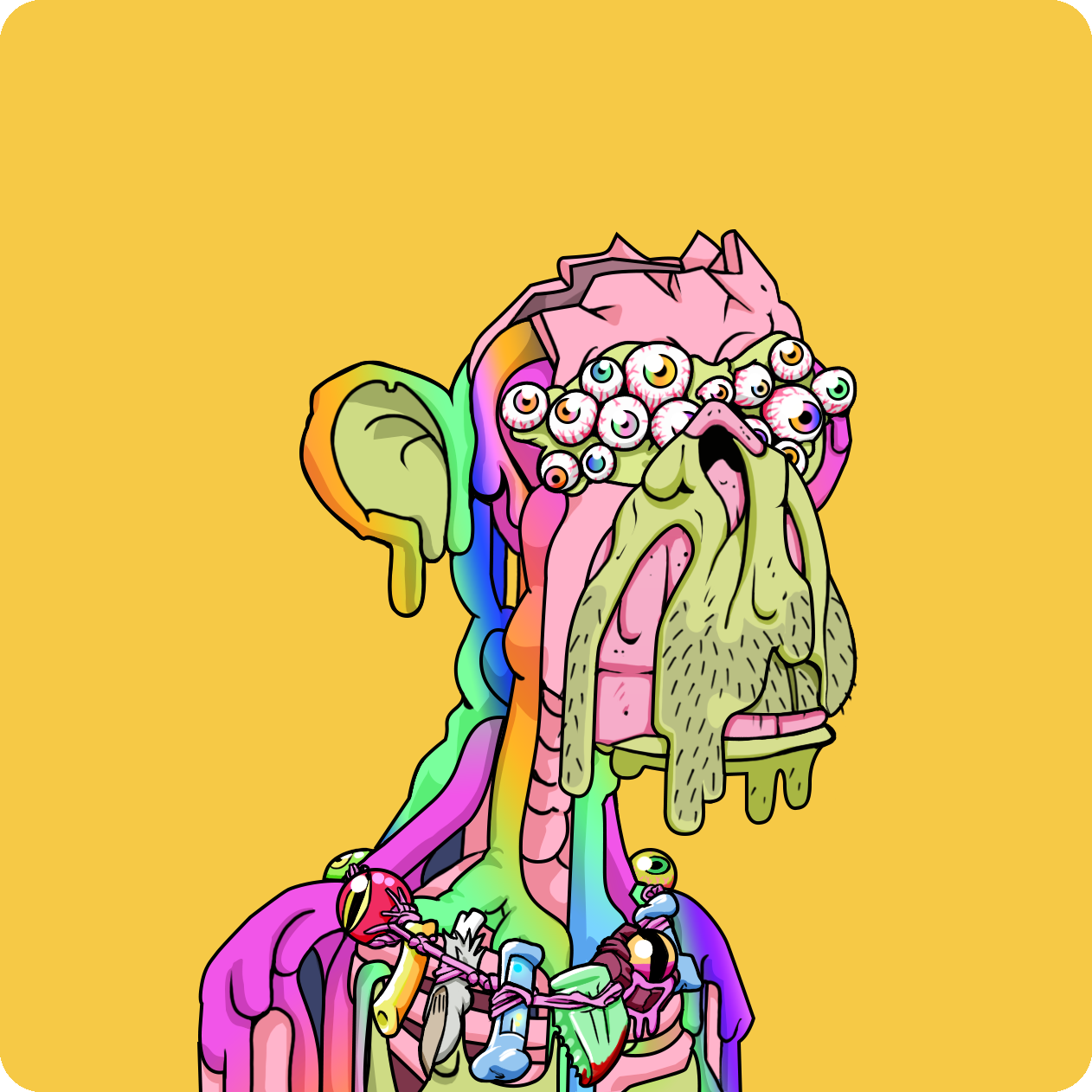 Yuga Labs - Mutant Ape Yacht Club - NFT # 3125