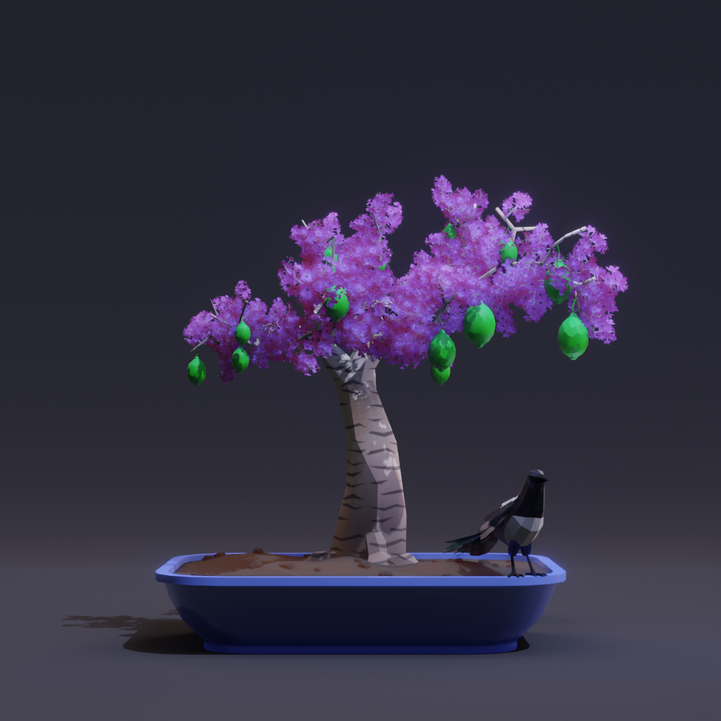 ZENFT Garden Society - Bonsai - Bonsai #8354 - NFT # 8354