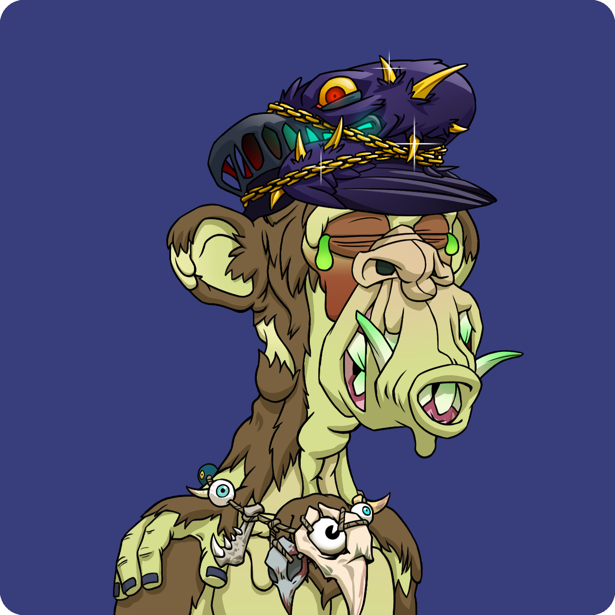 Yuga Labs - Mutant Ape Yacht Club - NFT # 18689