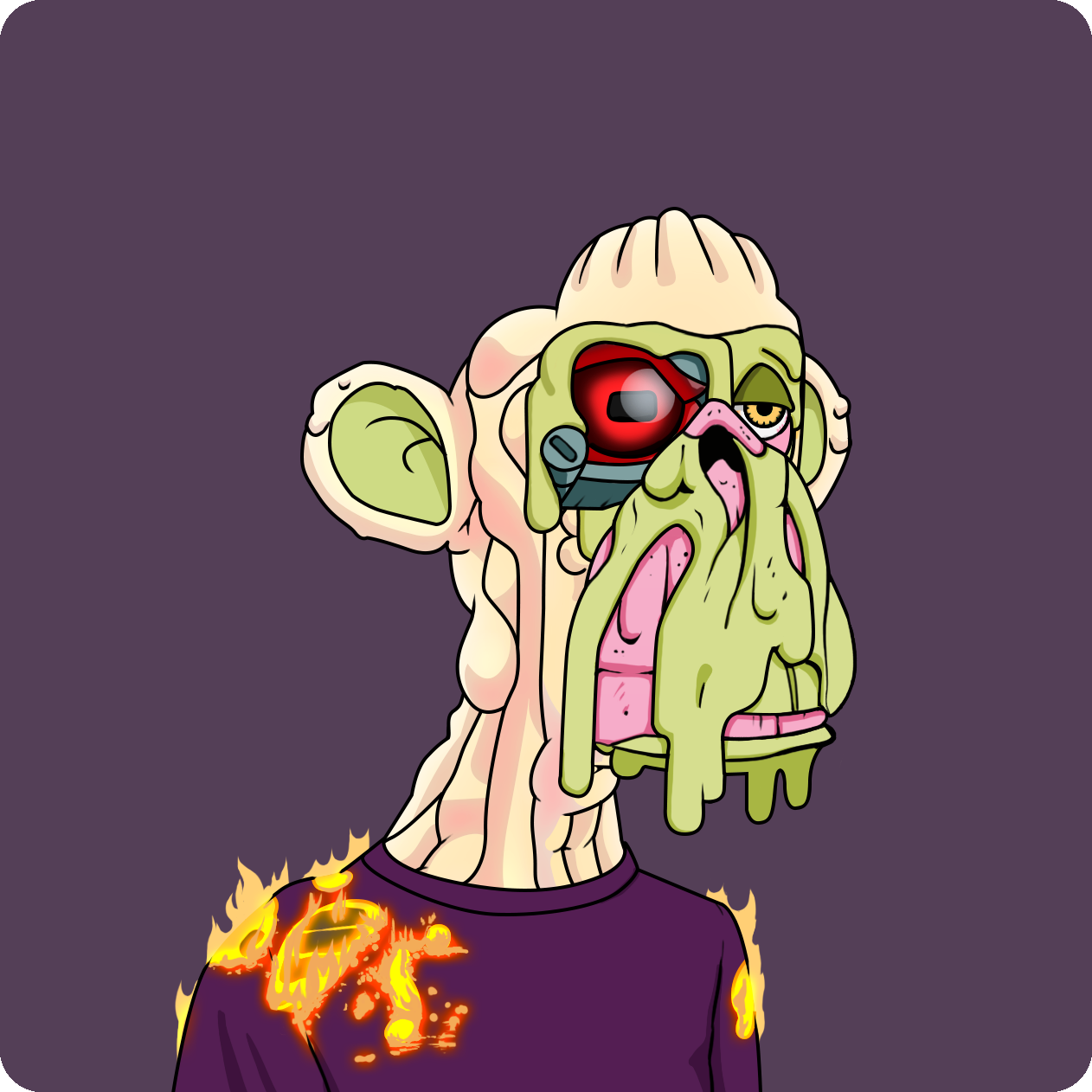 Yuga Labs - Mutant Ape Yacht Club - NFT # 9076