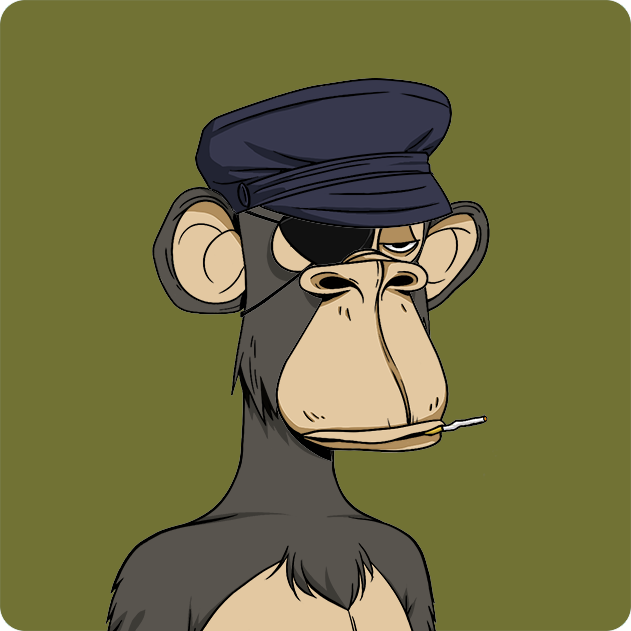 Yuga Labs - Bored Ape Yacht Club - NFT # 8912