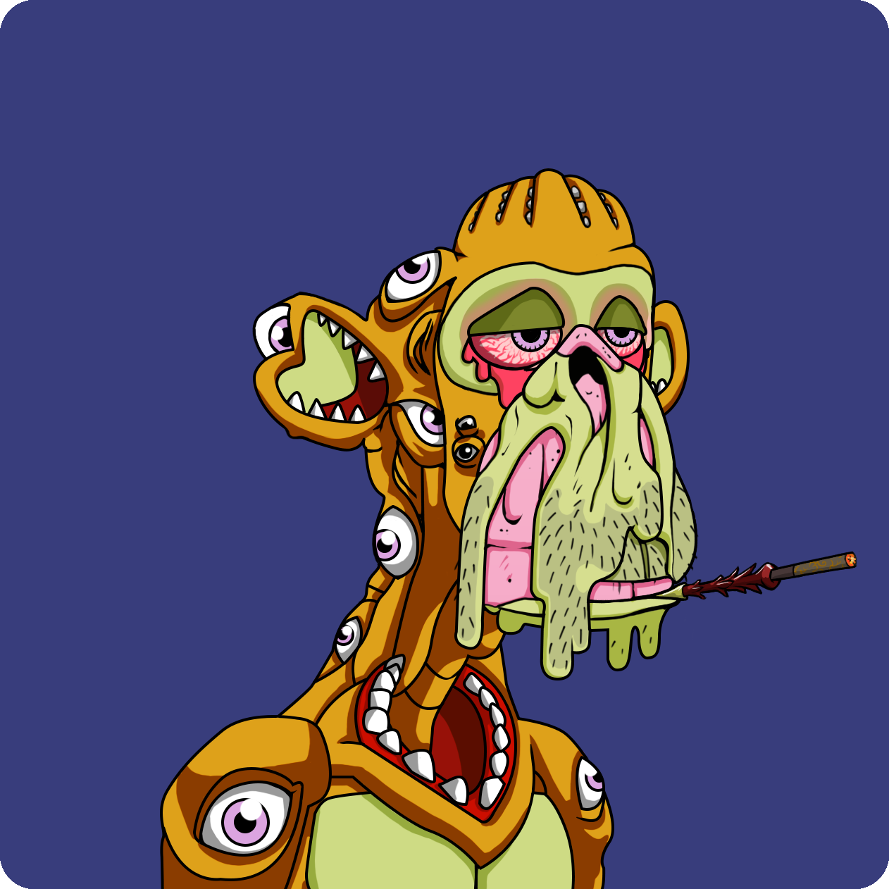 Yuga Labs - Mutant Ape Yacht Club - NFT # 4891