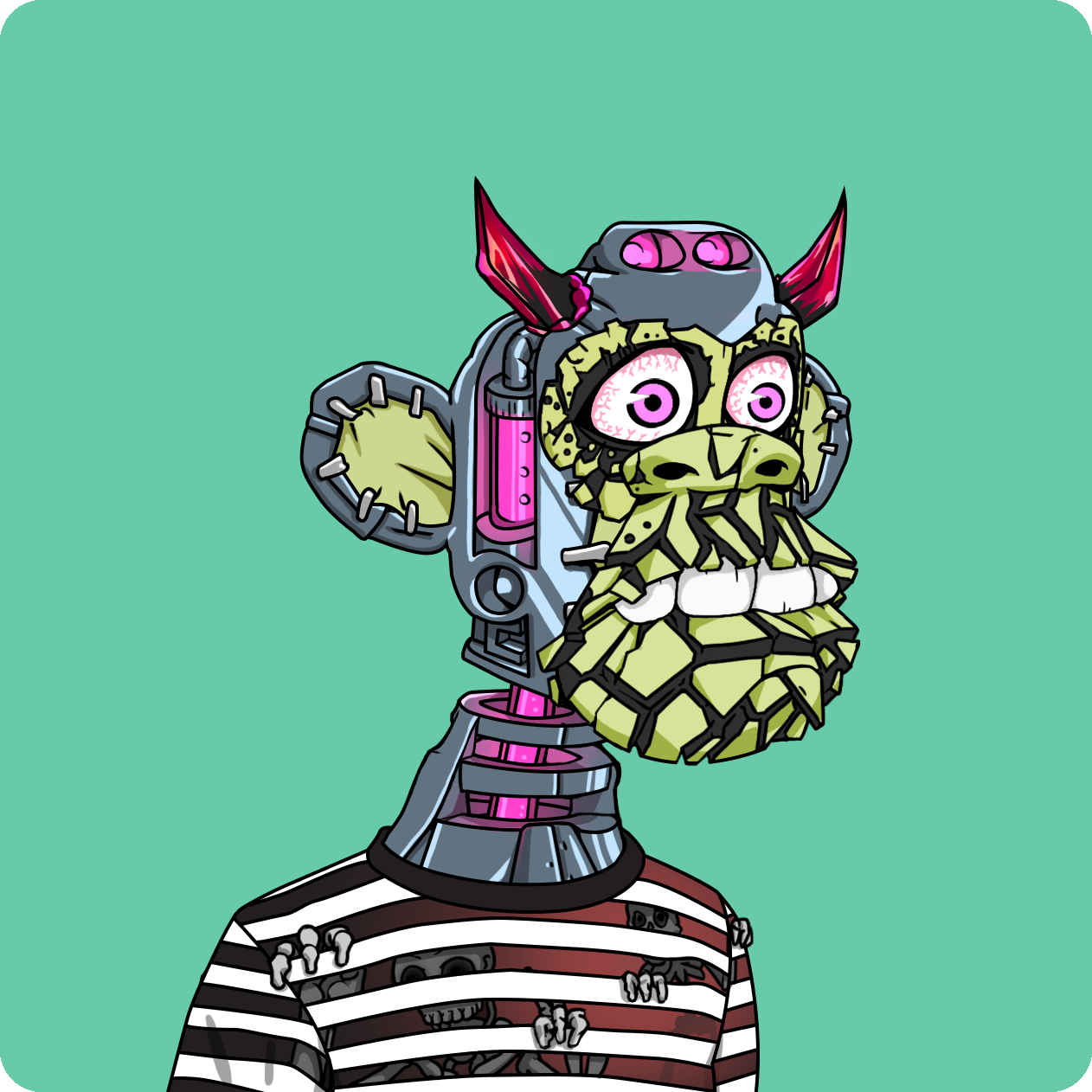 Yuga Labs - Mutant Ape Yacht Club - NFT # 3616