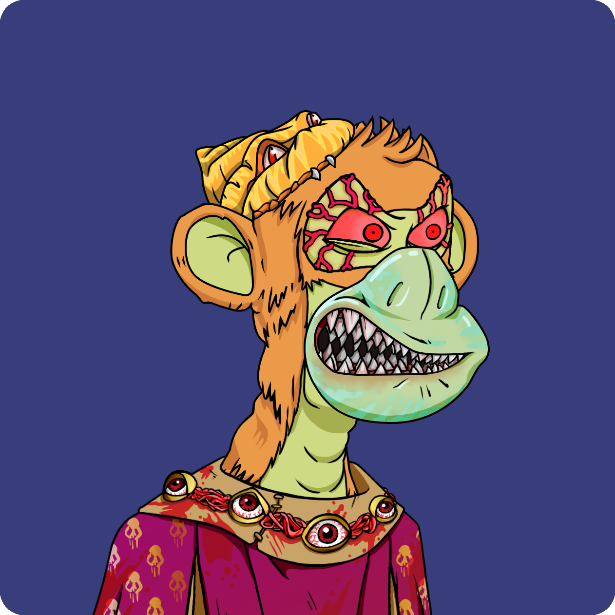 Yuga Labs - Mutant Ape Yacht Club - NFT # 19788