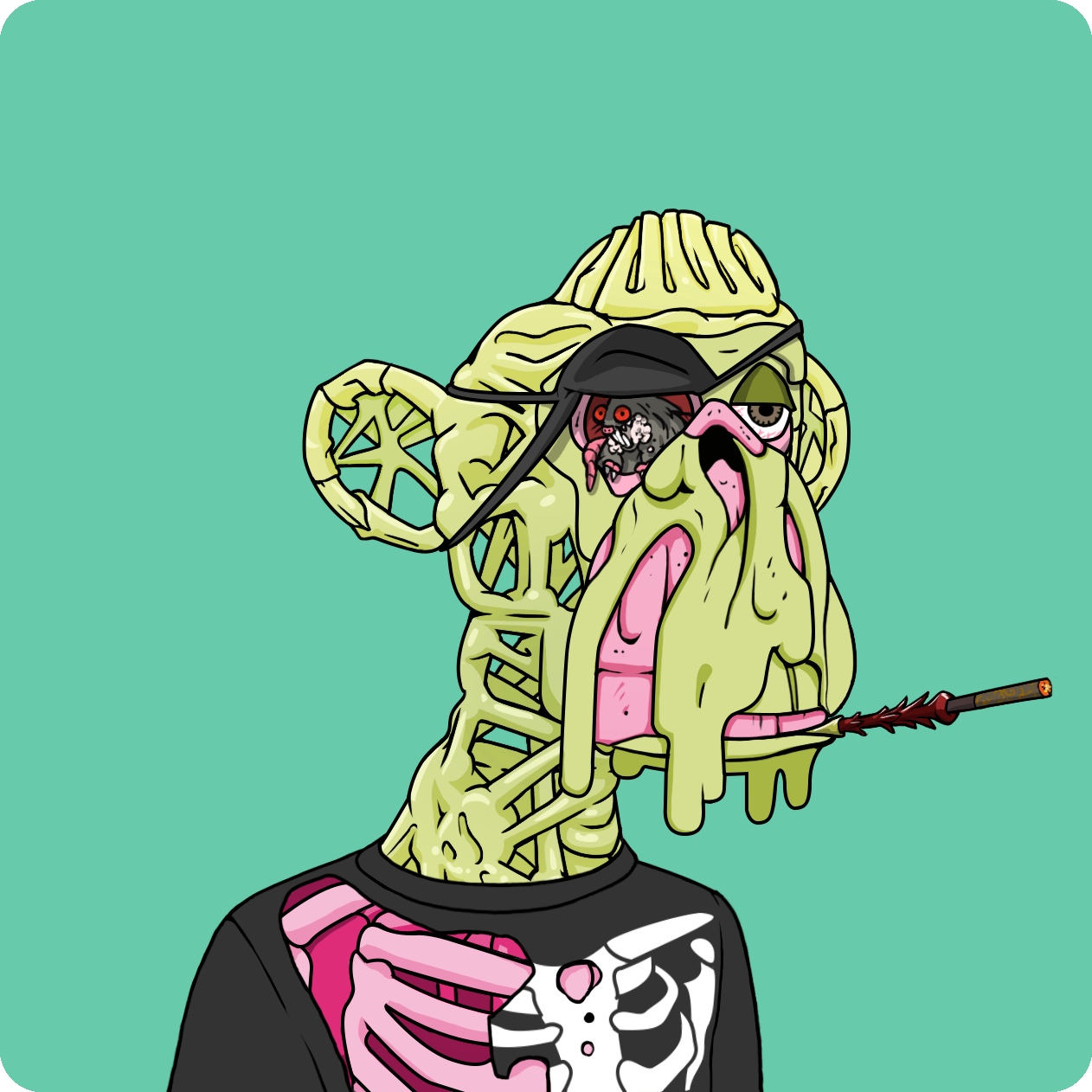 Yuga Labs - Mutant Ape Yacht Club - NFT # 10122