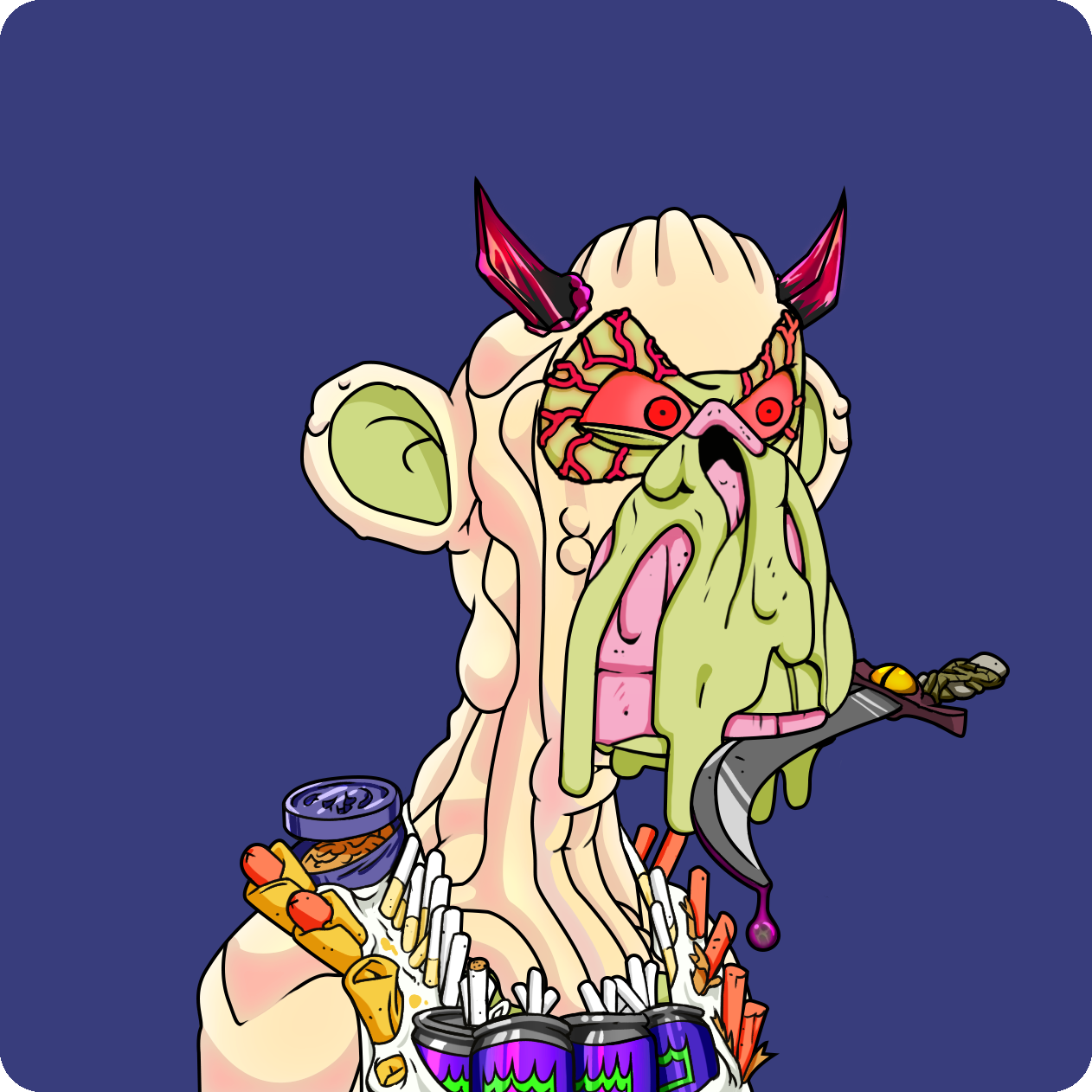 Yuga Labs - Mutant Ape Yacht Club - NFT # 2568