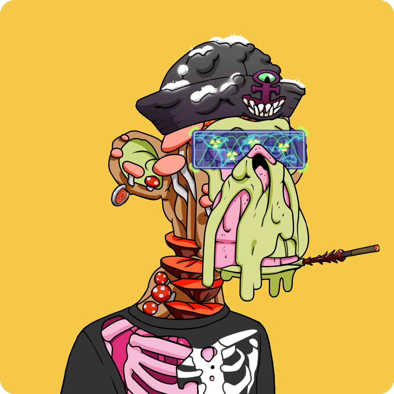 Yuga Labs - Mutant Ape Yacht Club - NFT # 10228