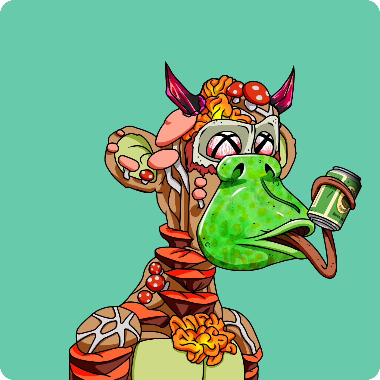 Yuga Labs - Mutant Ape Yacht Club - NFT # 4381