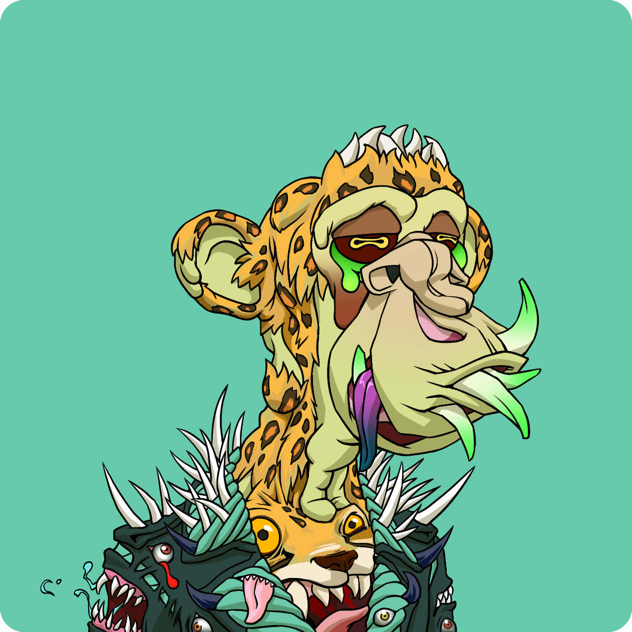 Yuga Labs - Mutant Ape Yacht Club - NFT # 14841