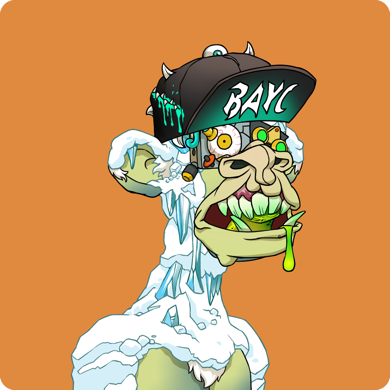 Yuga Labs - Mutant Ape Yacht Club - NFT # 8890