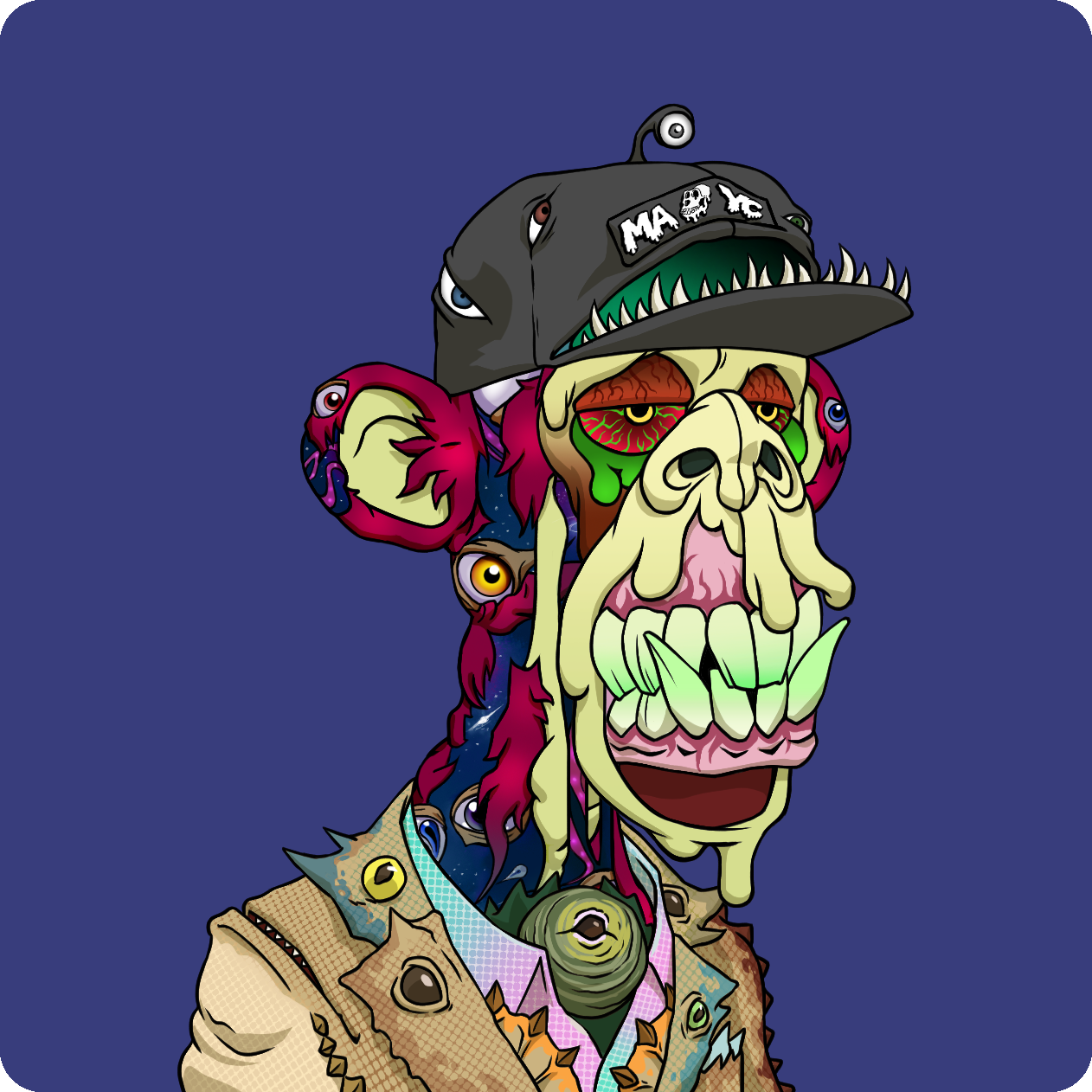 Yuga Labs - Mutant Ape Yacht Club - NFT # 6042