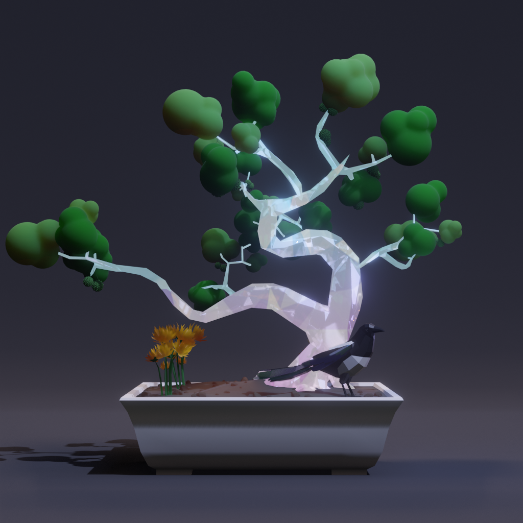 ZENFT Garden Society - Bonsai - Bonsai #8785 - NFT # 8785